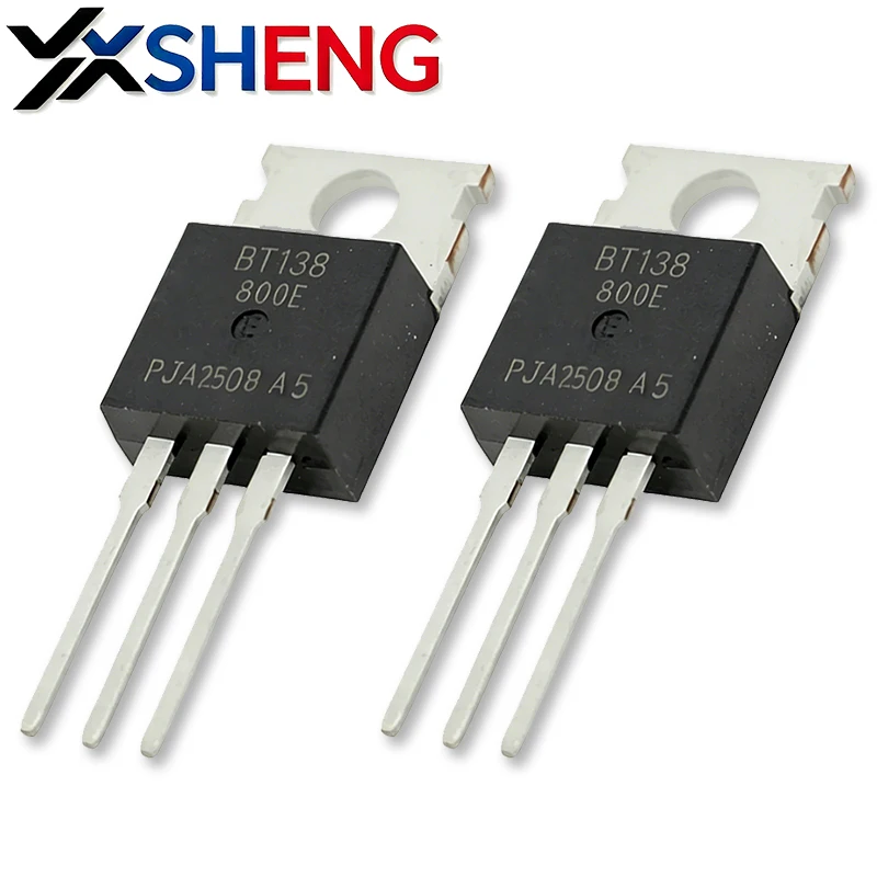 5/10PCS BT138-800E BT138 800E BT138-800 TO-220 Triacs RAIL TRIAC 