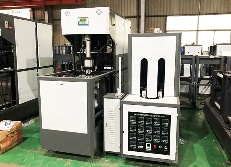 Automatische 1l huisdier blaasmachine Flessenblaasmachine Flessenmachine