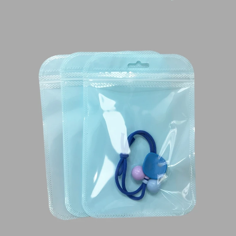 50 Stück 10,5 x 15 cm niedlicher Mylar-Verpackungsbeutel, wiederverschließbarer Folienbeutel für die Aufbewahrung von Lebensmitteln, Lipgloss, Schmuck, Display, Kleinunternehmensbedarf – Detail 6
