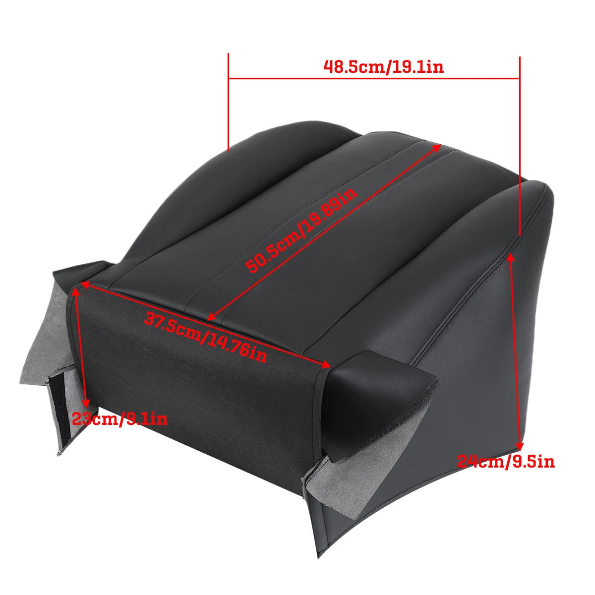 Driver Side Bottom Seat Cover PU Leather For Chevy Express 1500 2500 3500Protection Car Seat Cover Car Seat Cushion