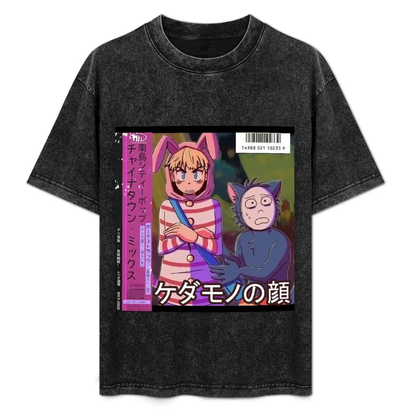 

Vaporwave anime popee the performer T-Shirt basketball graphic tees Personalized t-shirt fashion shirts mens t shirts