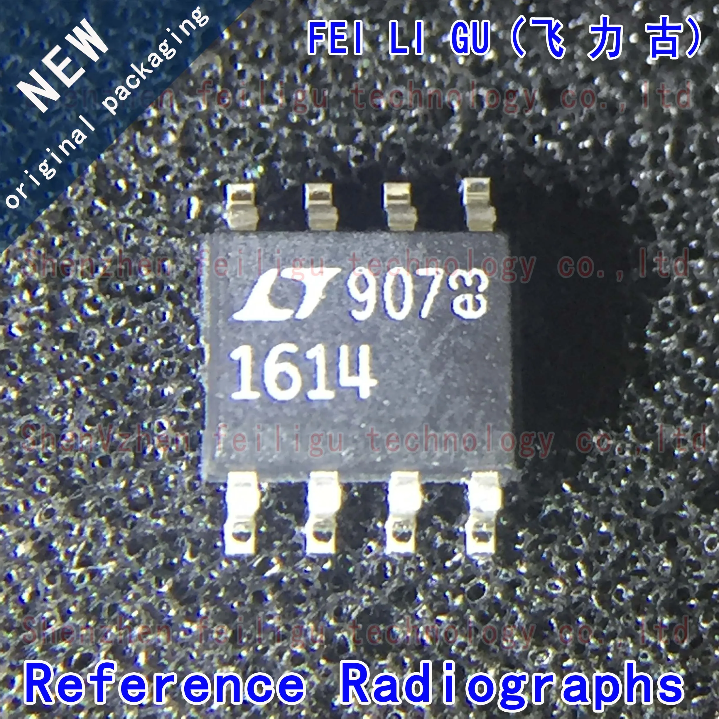 

1~30PCS 100% New Original LT1614CS8#PBF LT1614CS8 LT1614 Silk Screen:1614 Package:SOP8 Switching Regulator Chip