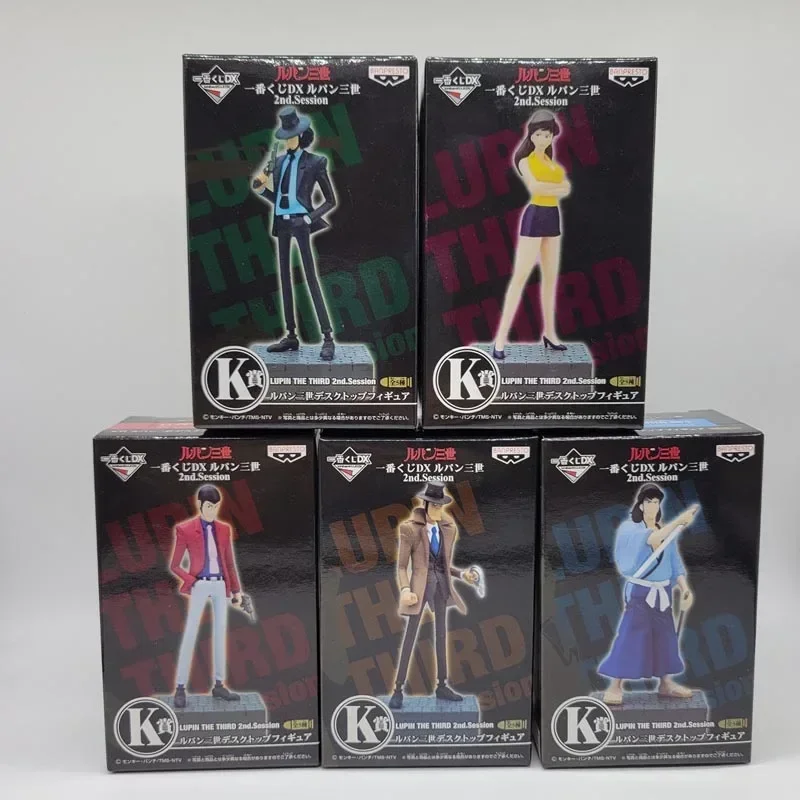Lupin III EX CASHAPON Rupan Sansei Daisuke Jigen Fujiko Mine Koichi Zenigata Goemon Ishikawa Action Figure Model Ornament Toys