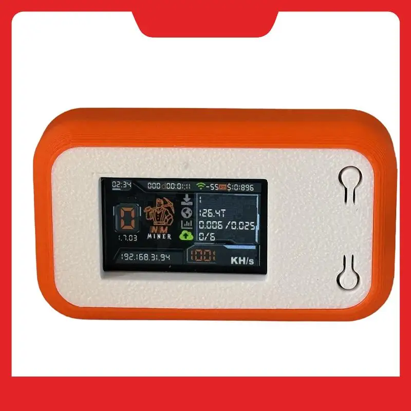 

Nerdminer V2 Mini Solo Miner 1050KH/S BTC Crypto Miner 1,14-дюймовый майнер с умным дисплеем Nerdminer Win 3,125 BTC