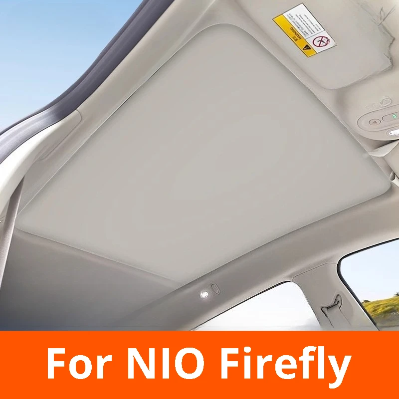 

For NIO Firefly Panoramic Sunroof Sun Shade Ice Crystal Double-Layer Sunscreen Heat Insulation Sun Visor