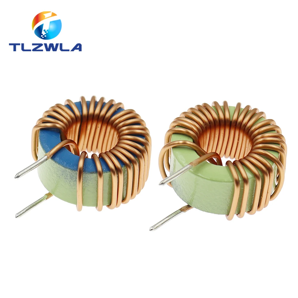 10PCS Toroid core Inductors 10A Winding Magnetic Inductance 47uH Inductor 8052B