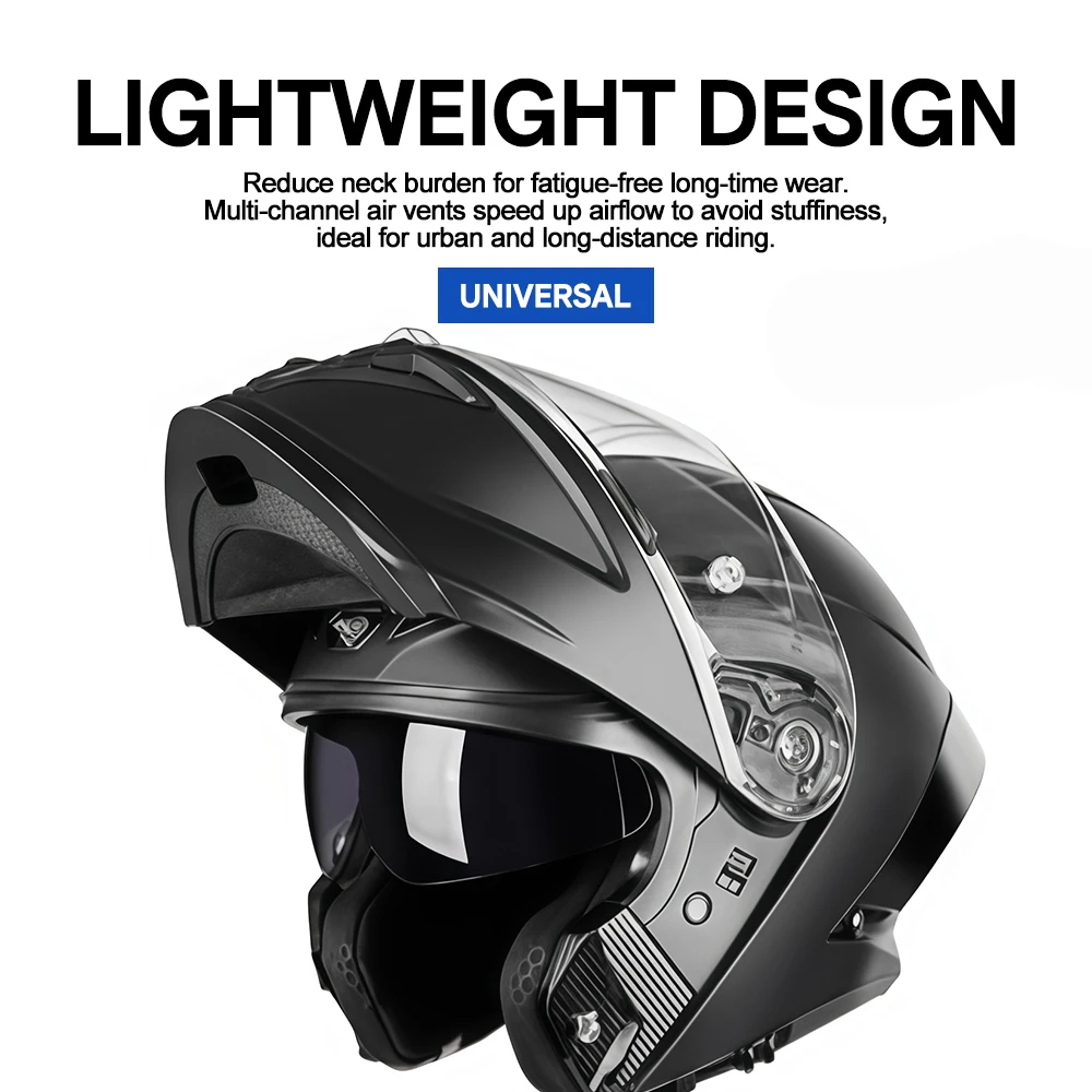 Universal Motorcycle Helmet Safety Downhill Flip Up Helmets Professional Motocross Racing Personalised Full Face Casco