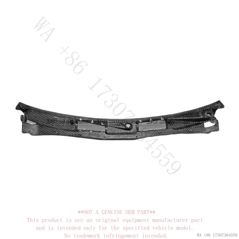 Suitable for Nissan GTR R33, dry carbon fiber original style wiper cover windshield upper cover modification part