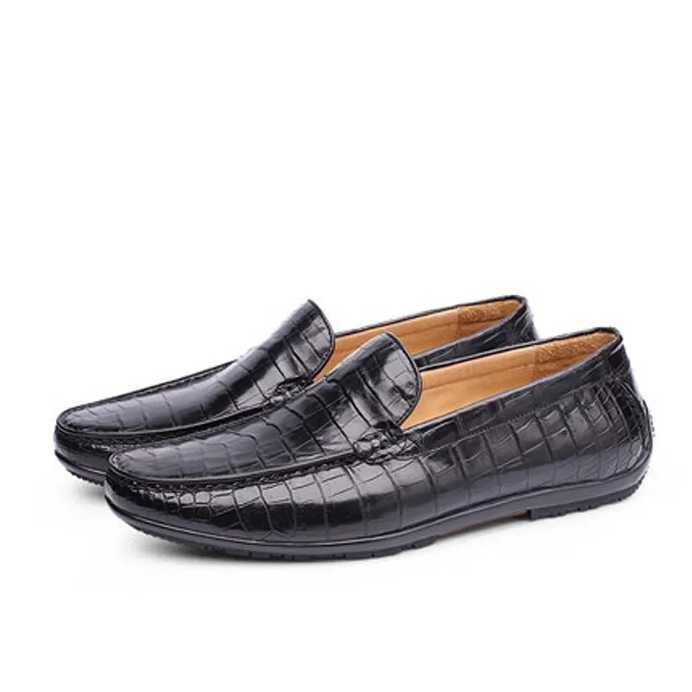 Piliyuan крокодиловый комплект для отдыха, мужская обувь, мужская обувь Doug, британская модная мужская обувь Tide