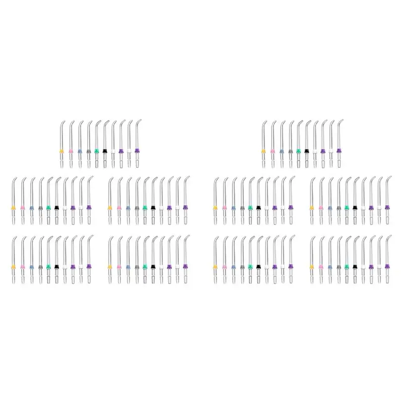B89B-100Pcs Replacement Classic Jet Tips Compatible For Waterpik Water Flossers And Other Brand Oral Irrigators