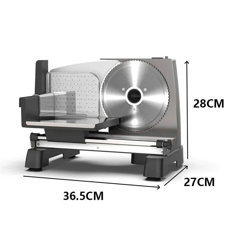Multifunctional Meat Slicer Professional Beef Mutton Sausage Cutter Machine Portable Commercial Bacon Slicer Food Chopper