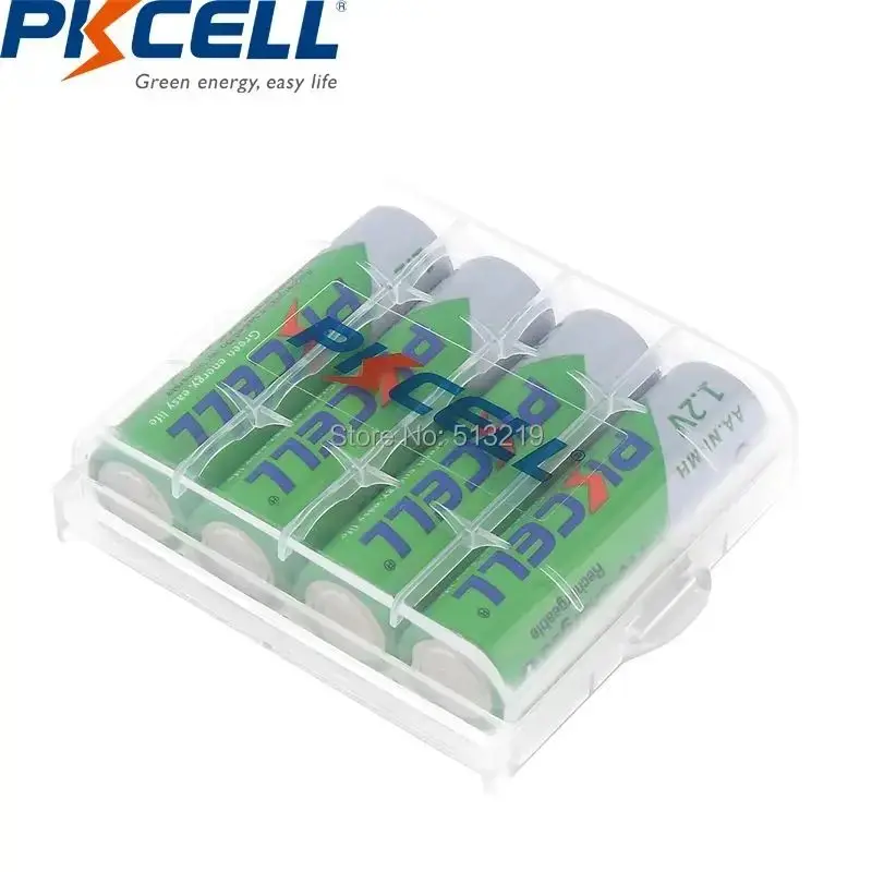 PKCELL-Pipeline aste AA, 8/12 V, 1.2 mAh, LSD, Ni-laissée Cycles, 2200 fois pour appareil photo, jouets, batterie ou boîtier, 24.com, 4 pièces, 1200