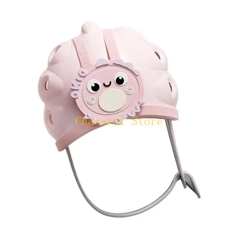 E7CE Infant Safety Helmet Feature Shock Absorption Comfortable Baby Hat Adjustable