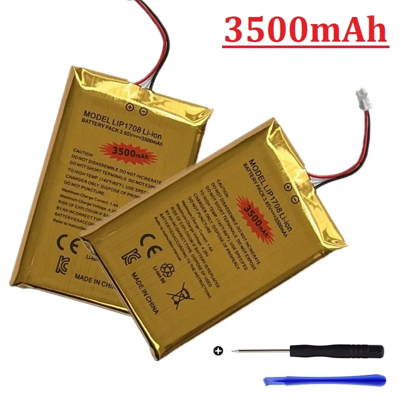 Upgrade Naar 3500mAh PS5 Controller Batterij LIP1708 voor Sony Ps5 PlayStation 5 Dualsense Game Controller Batteria