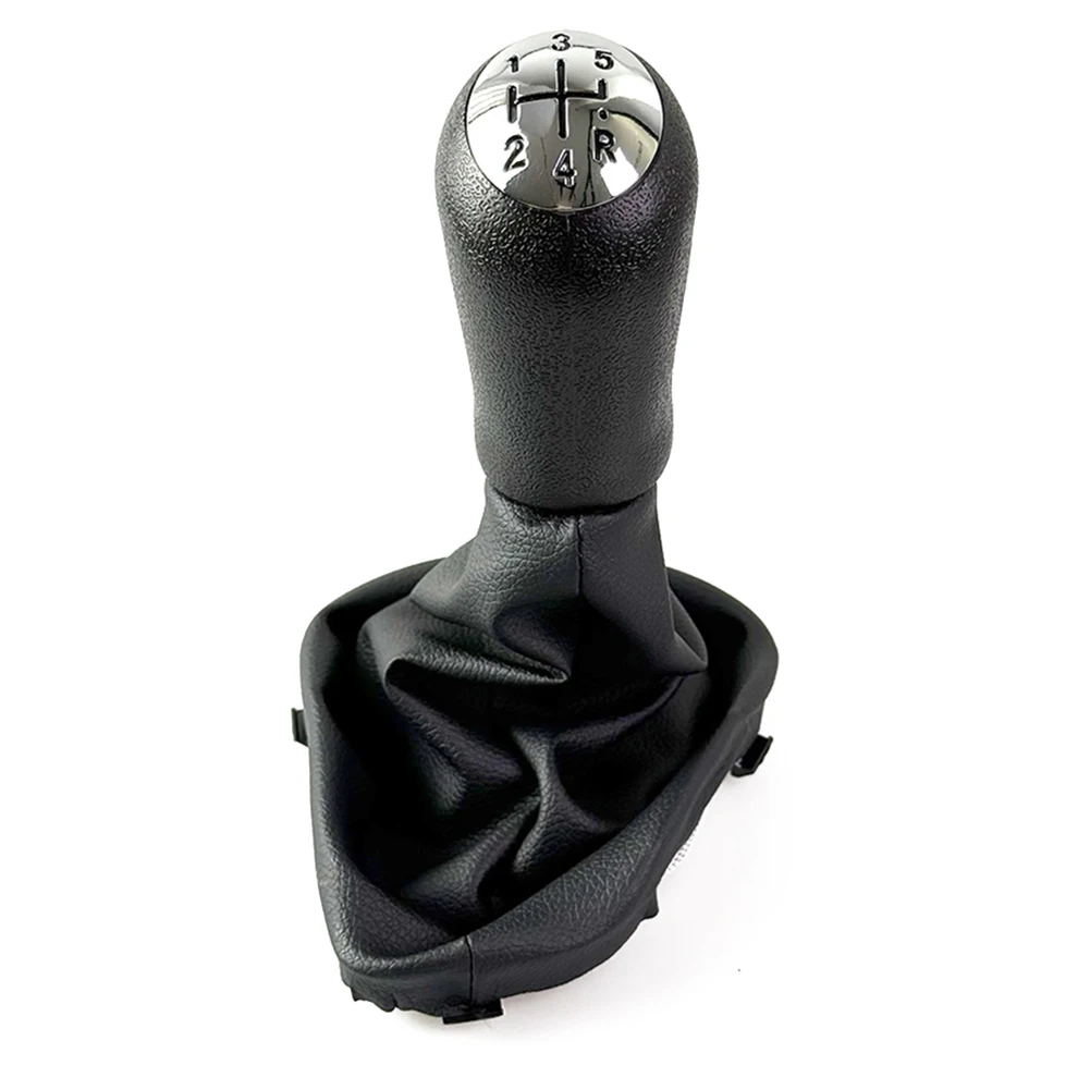 5 Speed Gear Shift Lever Knob With Rod Dust Cover For Renault R Logan II 13-22 Gearbox Cover 969356242r Car Accessories
