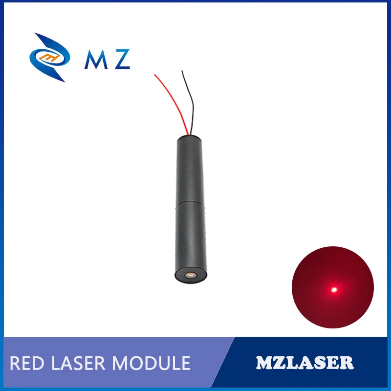Red Dot Laser Diode Module Hot Selling Compact D16mm 650nm 10mw 20mw 30mw 50mw 100mw Industrial Grade Dot Laser