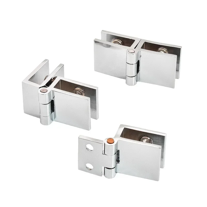 

Durable1pc Non-opening Pure Copper Glass Cabinet Door Hinge Copper Glass Hinge Display Cabinet Door Hinge 5-8 Cm 90 °180°