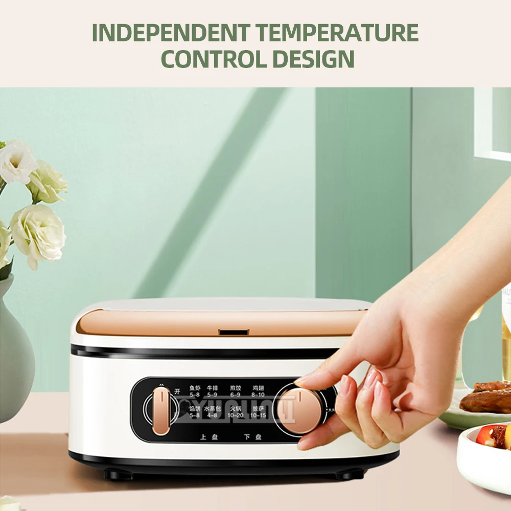 Double-Sided Heating Pancake Bake Machine Electric Baking Pan Household Multifunctional Small Cooker Electric Pancake Maker