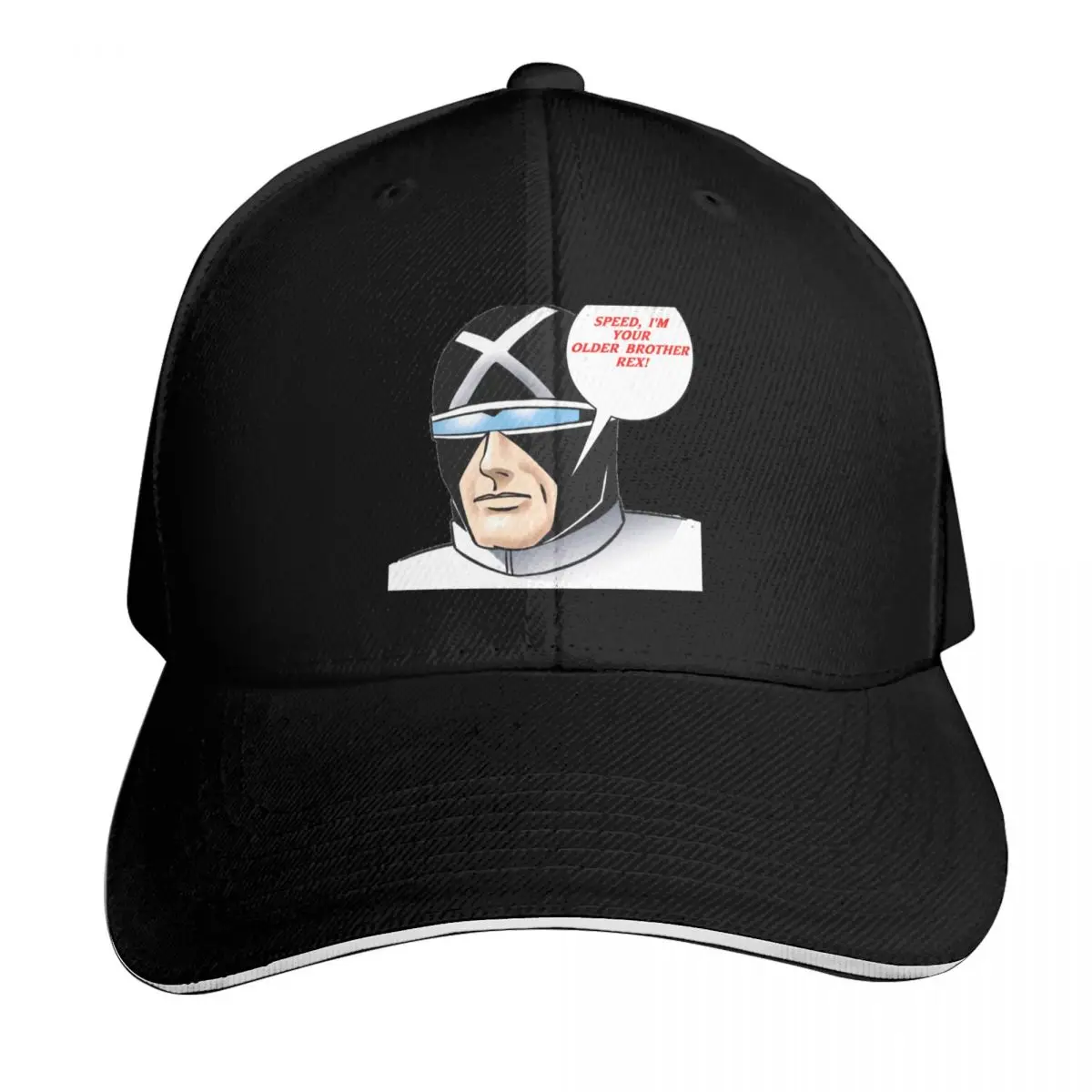Racer X Baseball Cap Streetwear Hip Hop Trendy Vintage Retro Embroidered Lightweight Packable