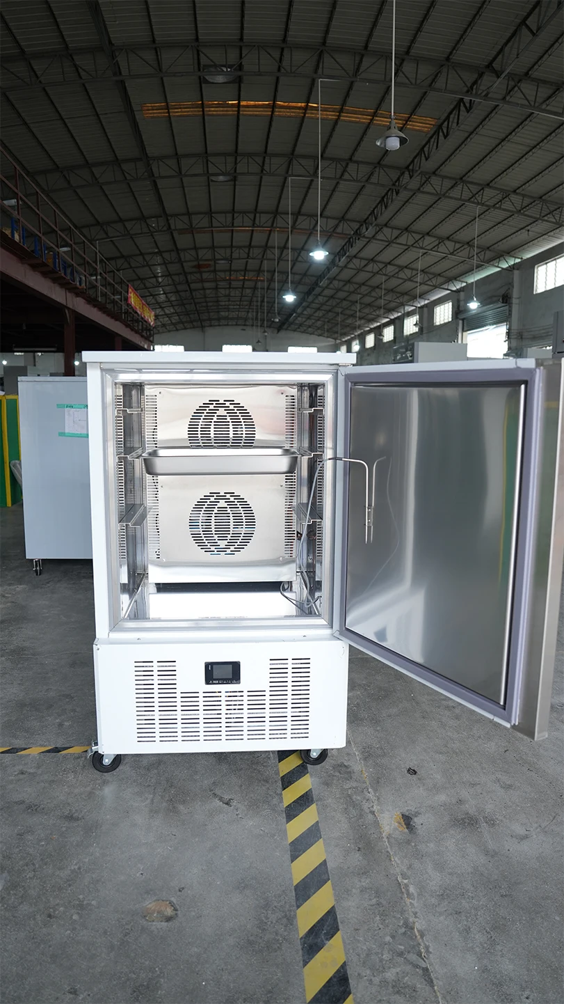 High Efficiency Commercial Blast Freezer with Air Cooling Single-Temperature Shock Fan for Restaurant Food Refrigeration