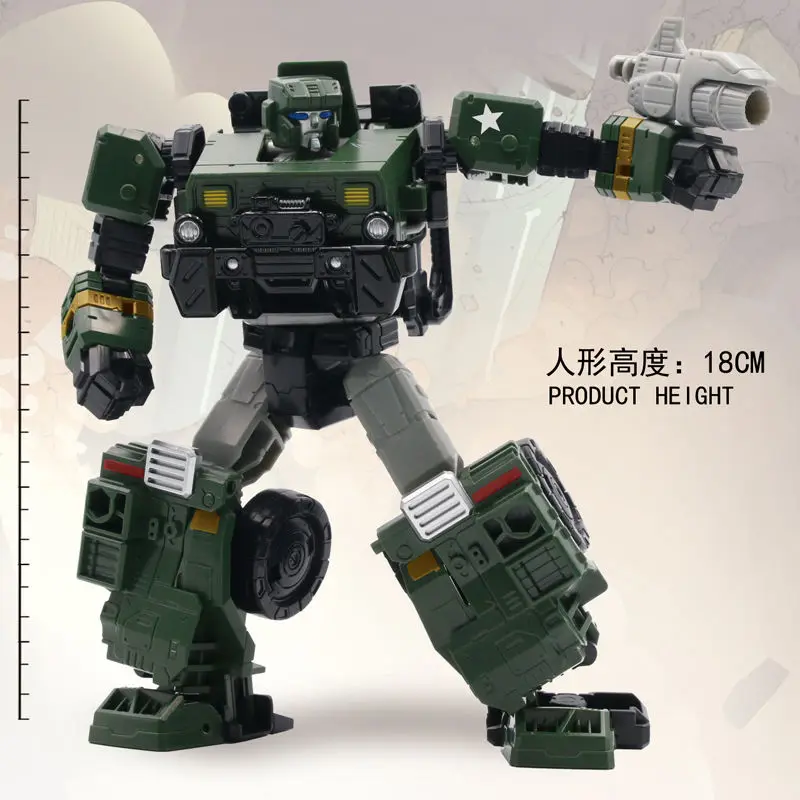 AOYI H6002-9A Deformation Toy Interstellar Series Siege Scout Car Diamond Robot Height 18CM