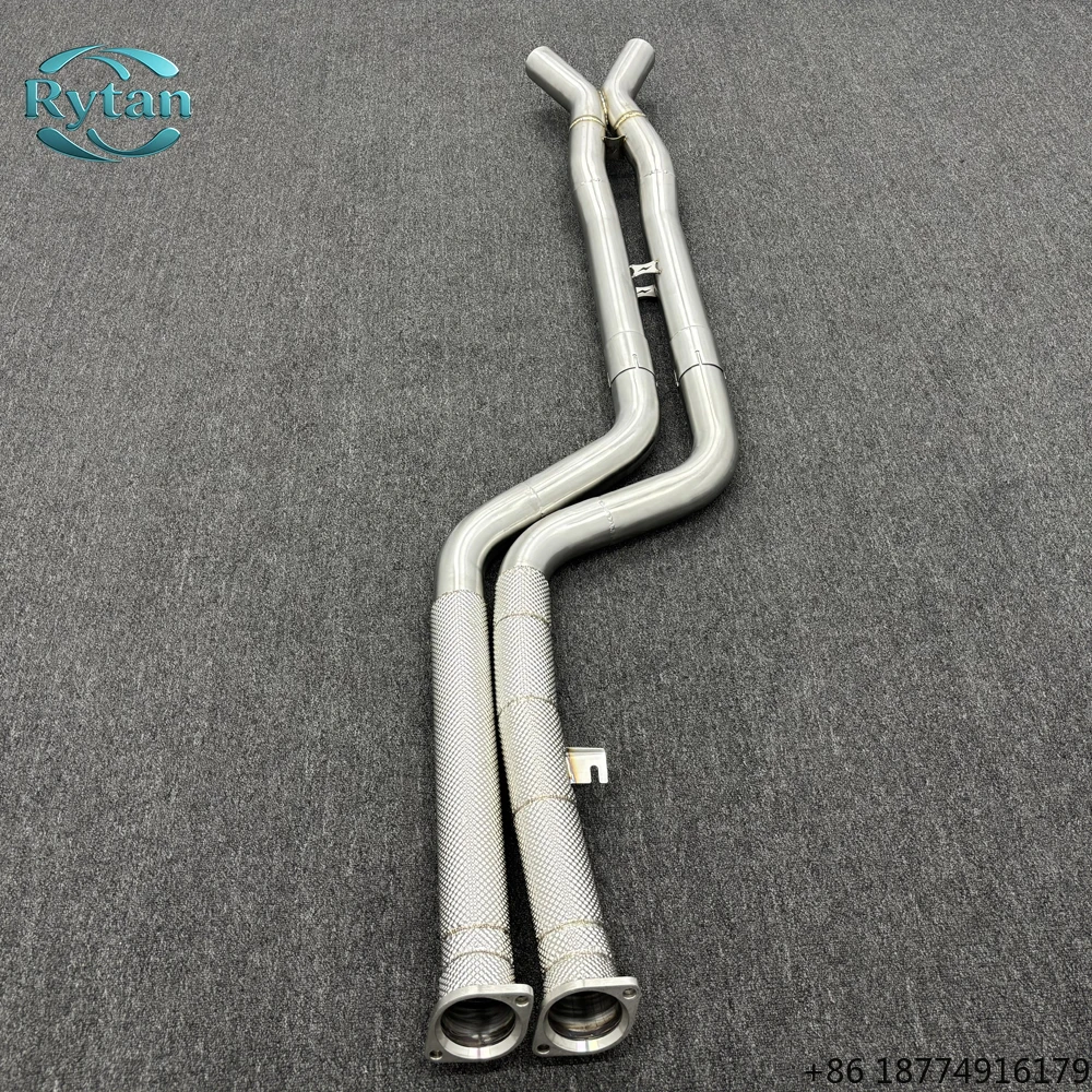 

Exhaust Pipe Valved High Quality Stainless Steel Valvetronic Exhaust System Midpipe for 2019-2023 X3M F97 X4M F98 3.0T