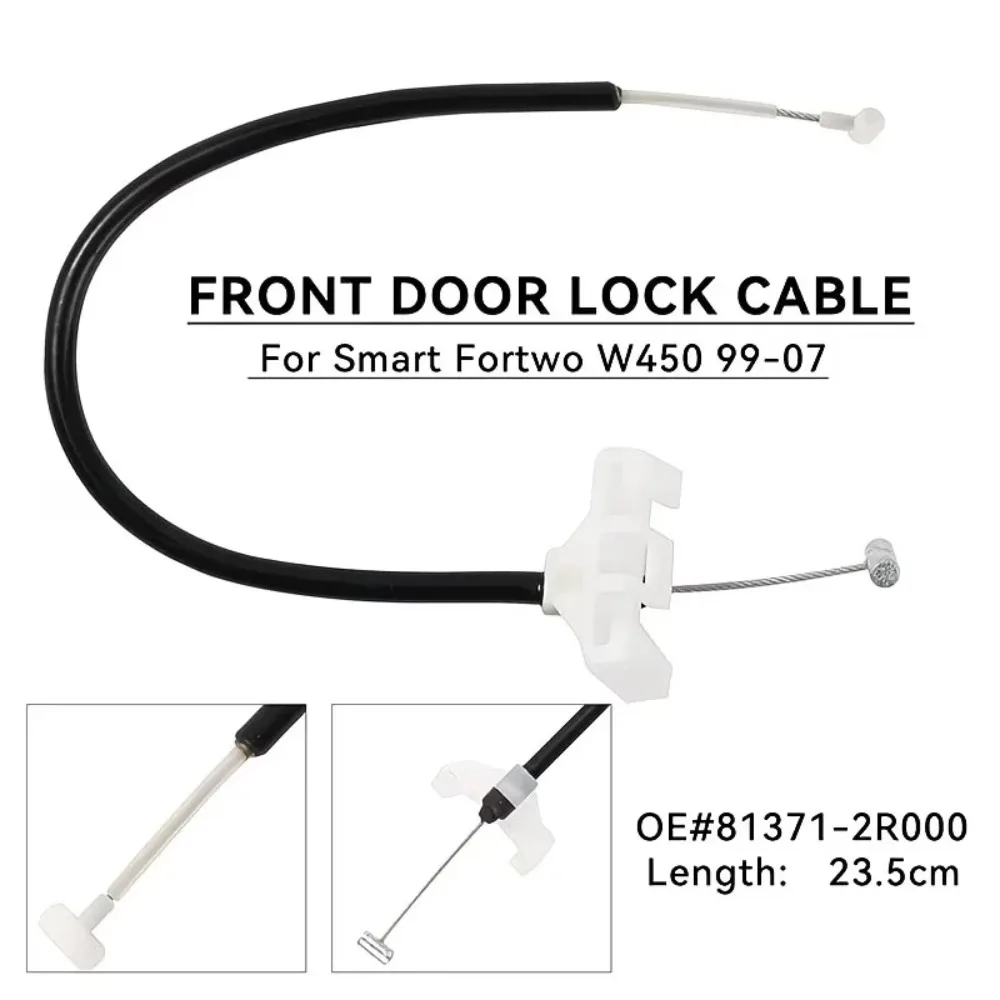 Car Front Exterior Door Handle Cable Repair For Smart City Coupe 450 Cabrio W450 1998-2007 0001973V005 11341582 Car Accessories