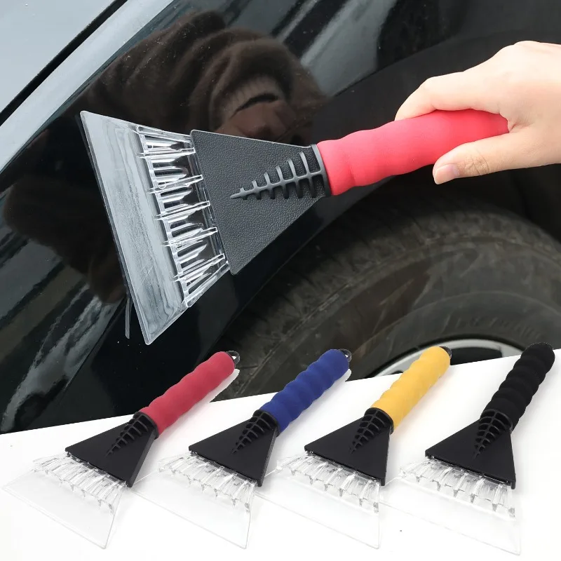 Winter Car Ice Scraper Snow Removal Shovel Windshield Ice Breaker Snow Remover Cleaning Glass Brush EVA Snow Brush Shovel Tool