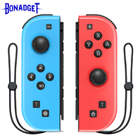 Joypad Controller For Nintendo Switch - BT Wireless Gamepad L/R Gaming Handle,Vibration Wake Up Turbo 6-axis Gyro Game Control