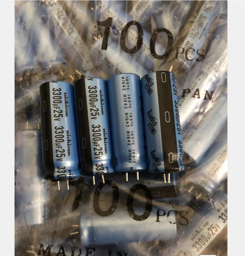 

5 шт./лот nichicon Audio 25V3300UF 3300uf KT 13x35 мм