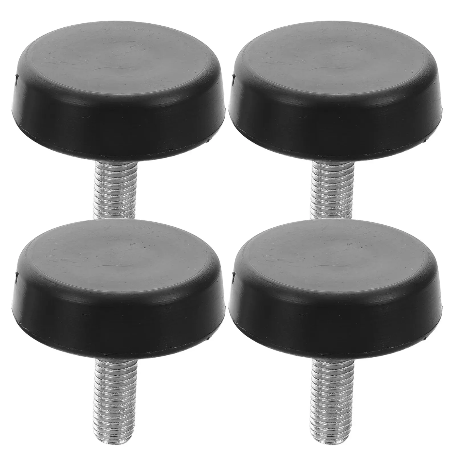 4Pcs Adjustable Feet for Treadmills Fitness Equipment Mounting Hardware Home Gym Use Stable Anti-Shake Exercise Equipment