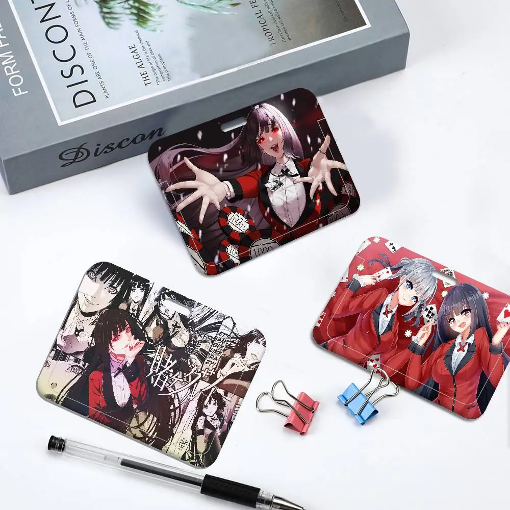 

Kakegurui Lanyard For Keys Chain Credit Card Cover Pass Charm Straps ID Badge Holder Key Accessories Gifts