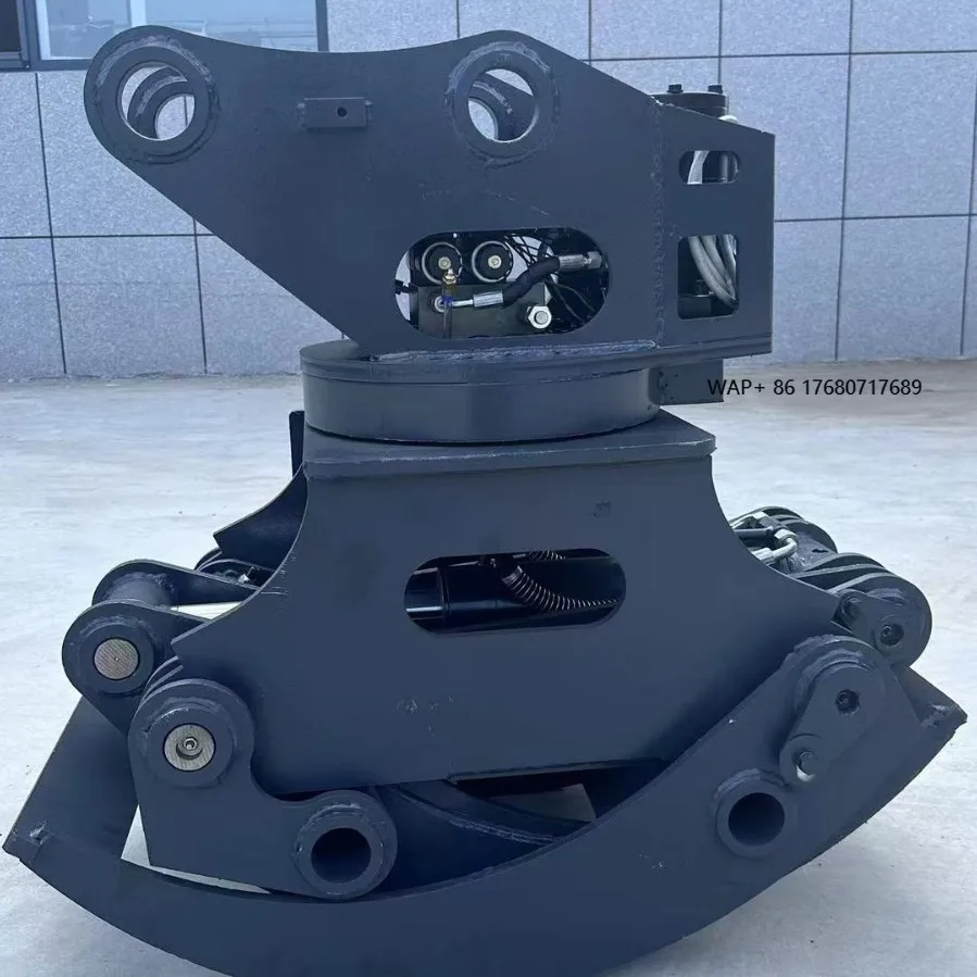 

Chinese Haoen 6Ton Loader Small Excavator Rotary Grab Machine New Condition Core Gear Components Construction Farm Industries