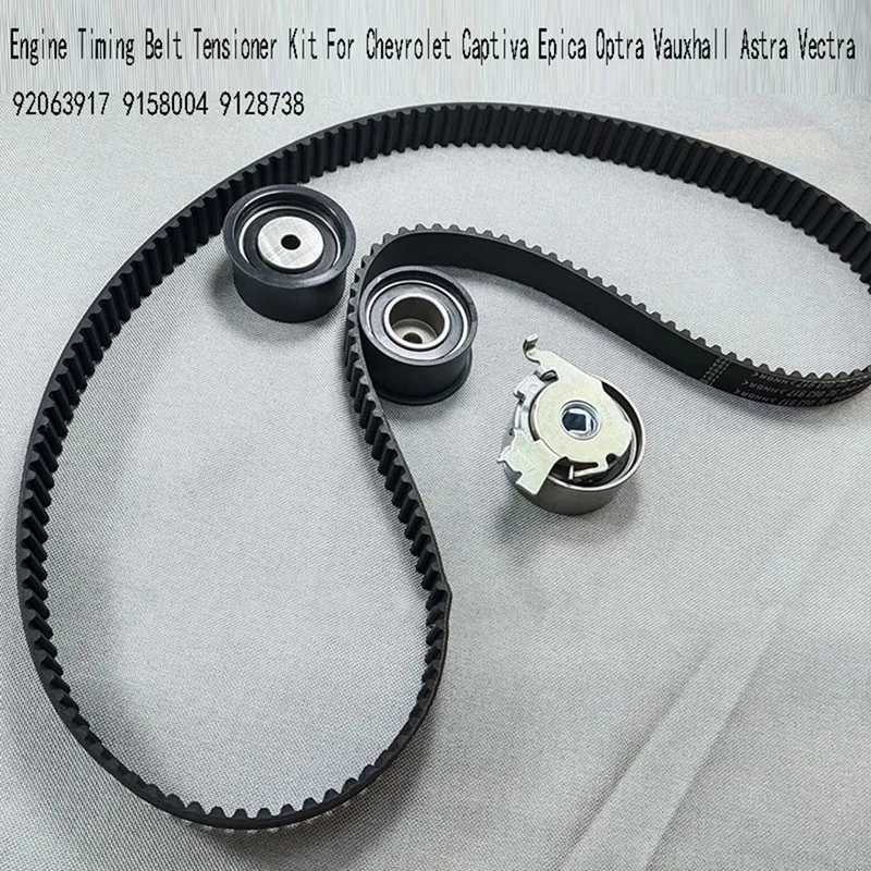 Engine Timing Belt Tensioner Kit For Chevrolet Captiva Epica Optra Vauxhall Astra Vectra 92063917 9158004 9128738