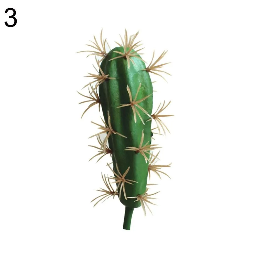 Artificial Succulents Plant Garden Miniature Fake Cactus Diy Home Floral Decoration Office Garden Decorative Plant 12pc/lot