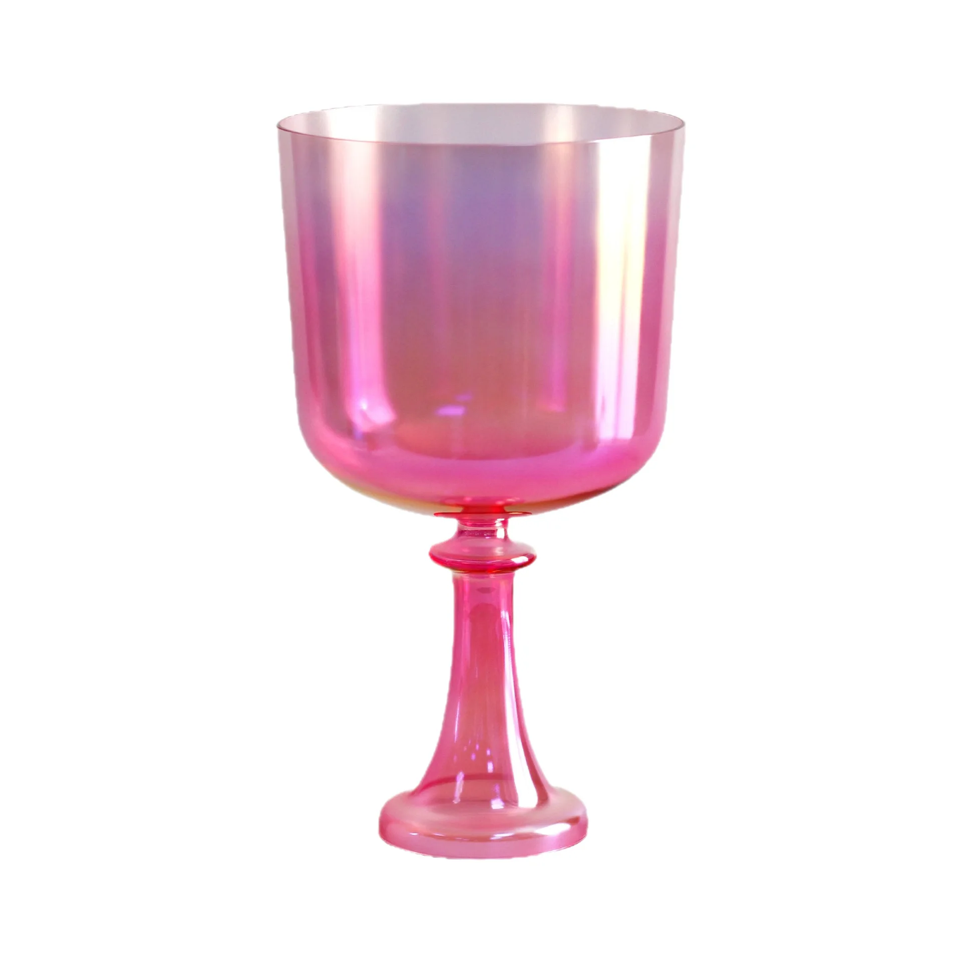 Crystal Holy Grail gradual change colorful aurora music bowl quartz bowl sound therapy meditation manual decompression