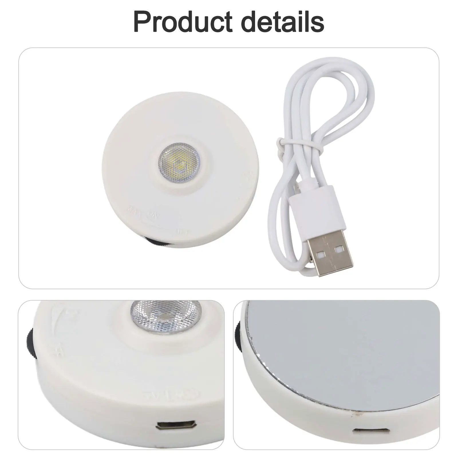 For Organic Microscopy Microscopy Illuminator Microscope Accessory Voltage 5V Color Temperature 5500-6500K Material ABS