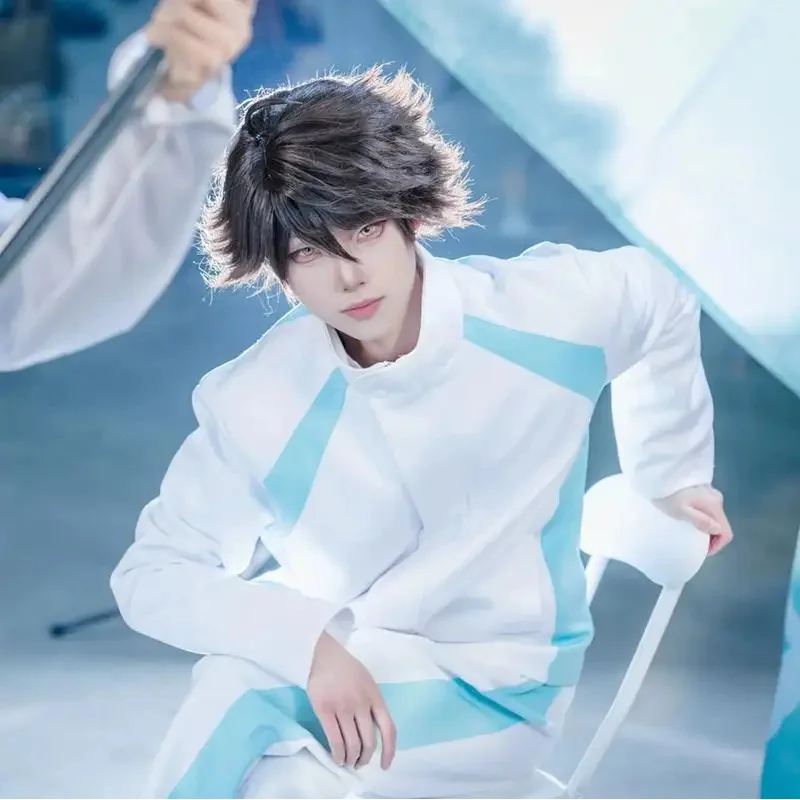 

DY20Unisex Haikyuu Anime Cosplay Volleyball Jersey Karasuno Aoba Johsai Shiratorizawa Nekoma Uniform Customizable Costume25