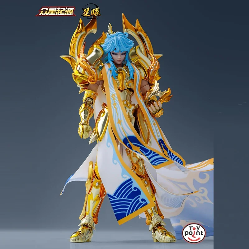 

Toypoint/TP Saint Seiya Myth Cloth EXM Aquarius Camus God SOG And Totem/Object Gold Knights of the Zodiac Action Figure