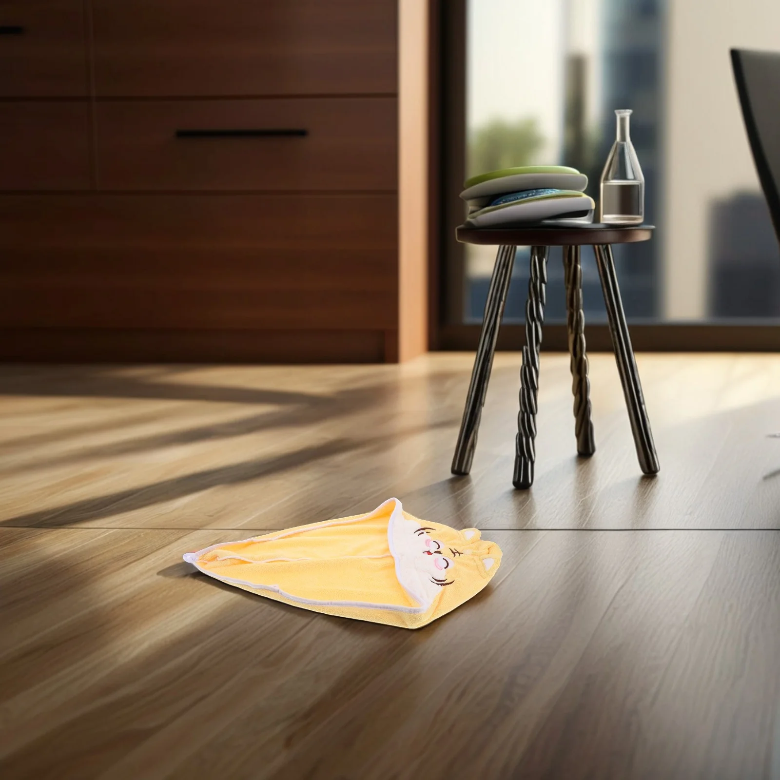 

Cartoon Tiger Coral Fleece Hair Drying Cap Quick Dry Bath Head Wrap Towel Soft Absorbent Hair Towel Wrap for Women