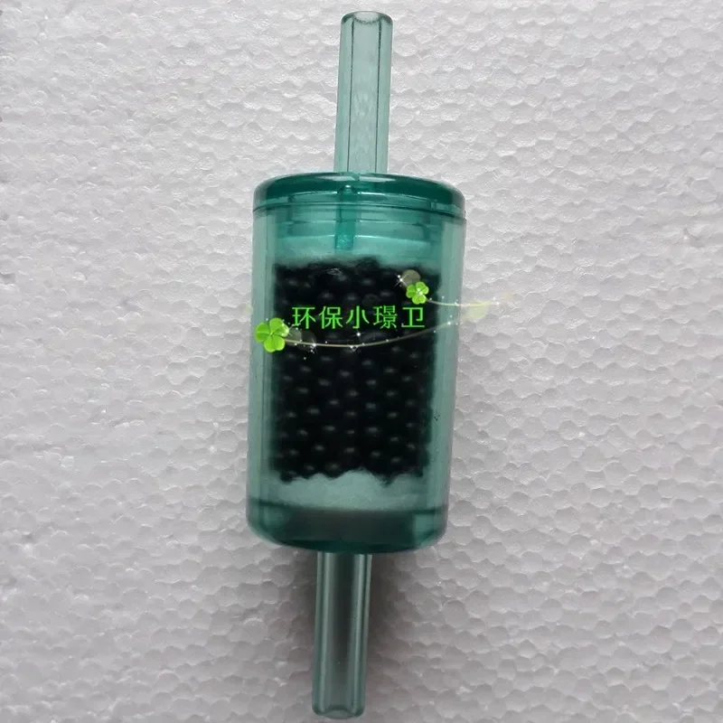 

2PCS Cylindrical tubular activated carbon filter DIY filled with activated exhaust gas filter for adsorption and odor removal