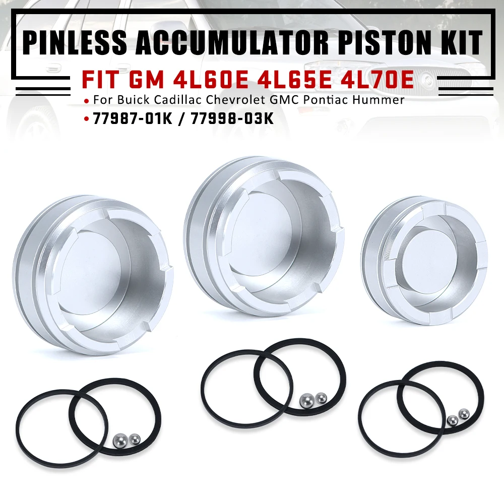 4L60E 4L65E 4L70E Pinless Car Forward Accumulator Piston Kit Car Accessories Sonnax FWD, 1-2 and 3-4