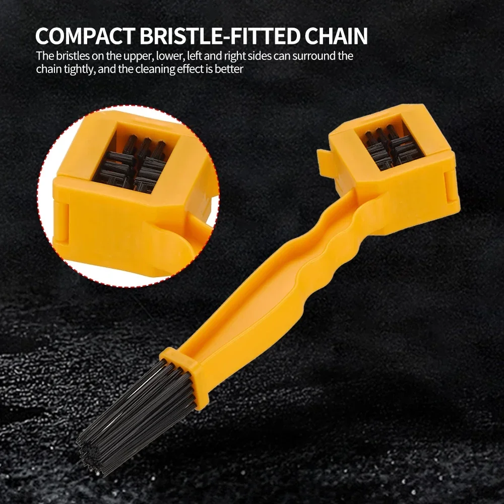 New Upgrade Chain Clean Brush For Mountain Bike Motorcycle Gear grunge Brush Cleaner Outdoor Cleaner Tools Bicycle Accessories