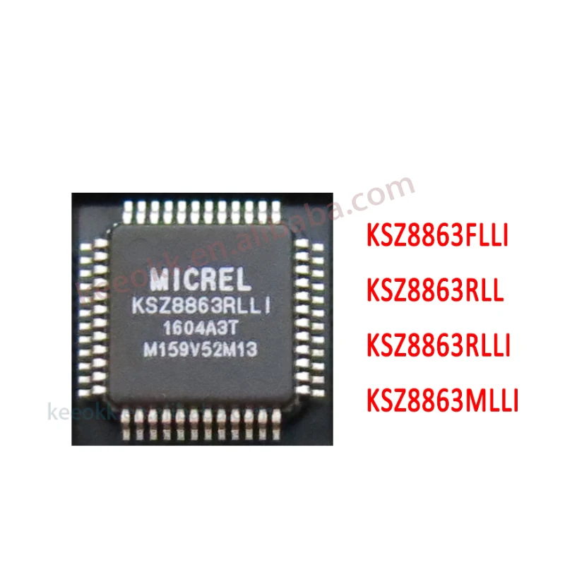 KSZ8863RLLI KSZ8863RLL KSZ8863FLLI KSZ8863RLLI KSZ8863MLLI LQFP-48 Original IC