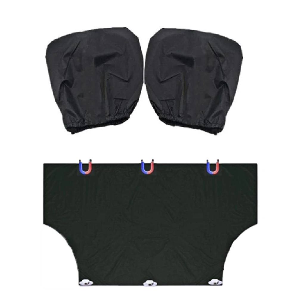 

Shield Protector Outdoor Dustproof Snow Frost Resistant Mirror Shield Cover Magnetic Car Windscreen for SUV Van