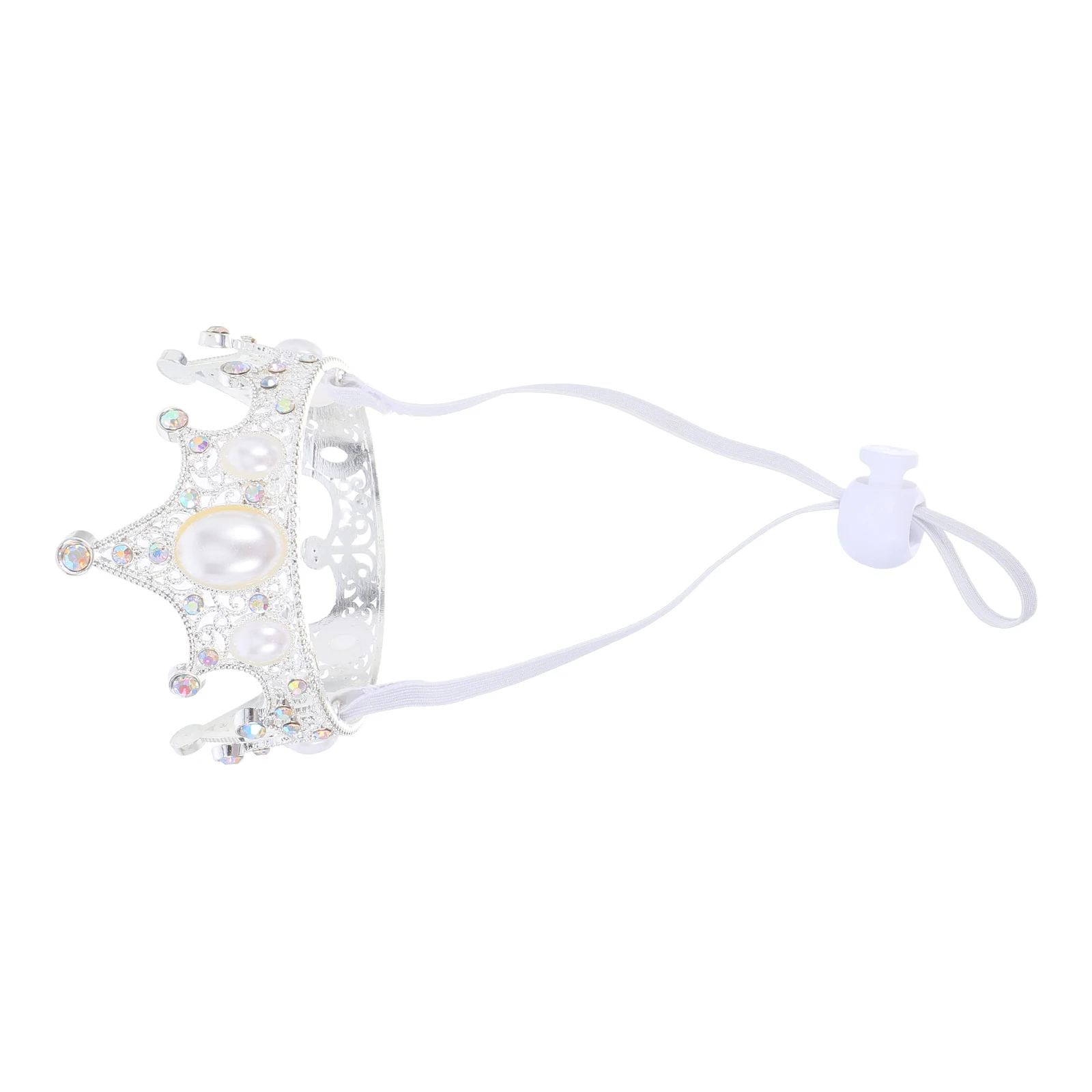 

Pet Crown Headband: Glittering Dog Princess Crown For Small Large Pets Durable Alloy Birthday Wedding Party Accessory
