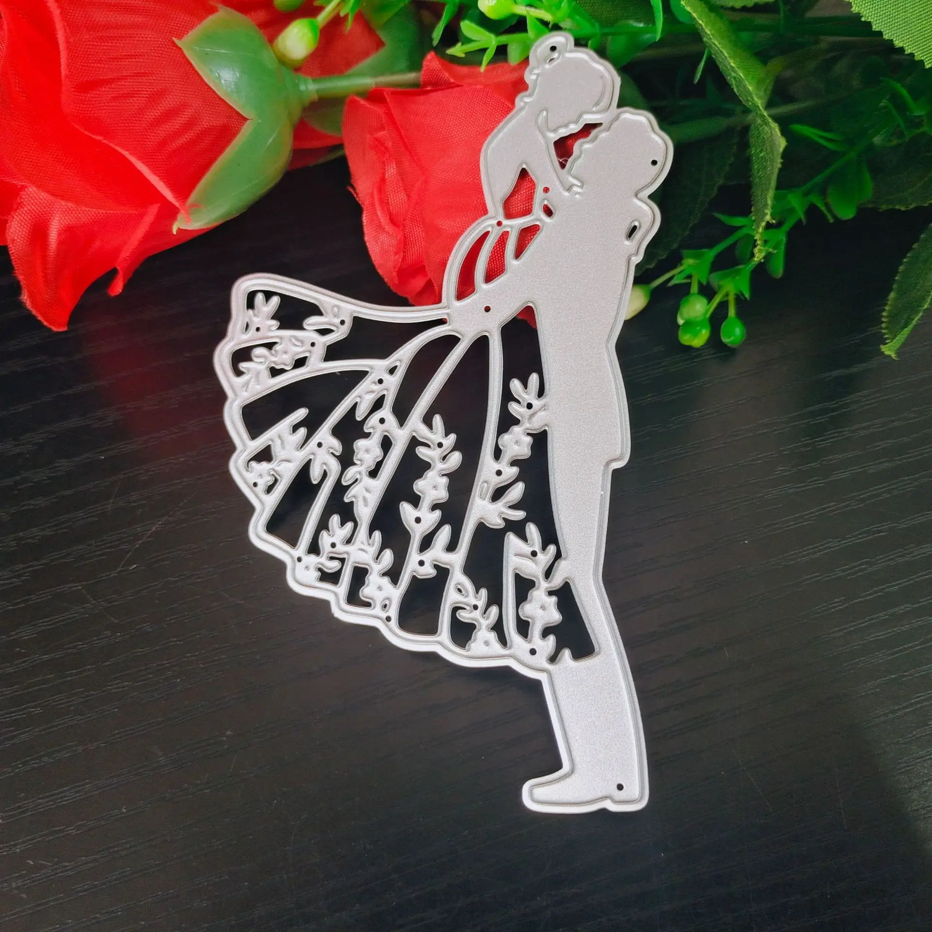 Spedizione gratuita taglio di metalli fustellatura fustellatura amanti della muffa foto di nozze Scrapbook mestiere di carta coltello stampo lama pugno stampi stampi