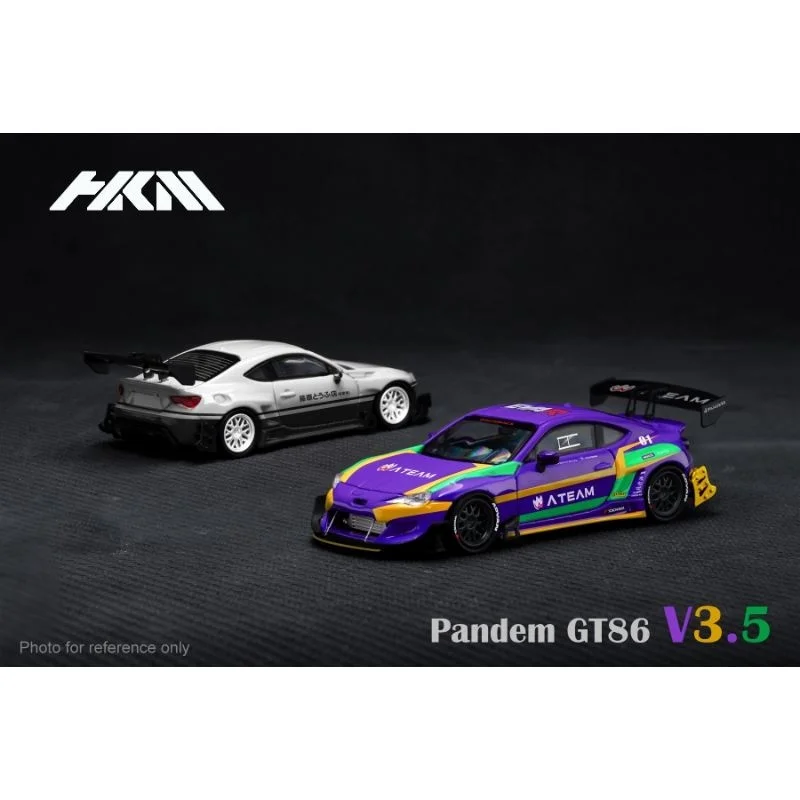 

Модель автомобиля HKM 1:64 Rock-et Bunny Pandem GT86 V3.5 Series из сплава