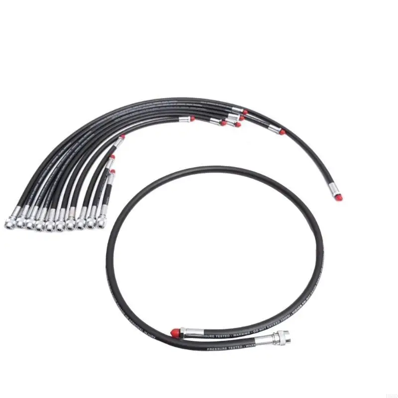 Rubber 350PSI Dives Inflator Hoses Scubas Diving Low Pressure Hose with Quick Connector Diving Accessories Easy to Use