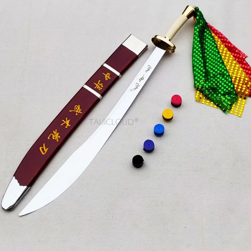 

Competition-Grade Tai Chi Training Broadsword Flexible Wushu Performance Dao Approved Soft Blade for Martial Arts RoutinesDrills